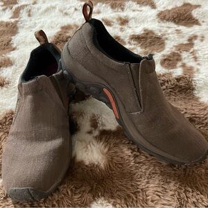 Merrell Jungle Moc, Women's Size 10, Brown Canvas